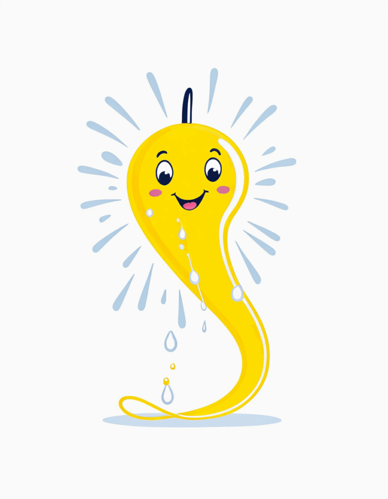 why is my sperm yellow