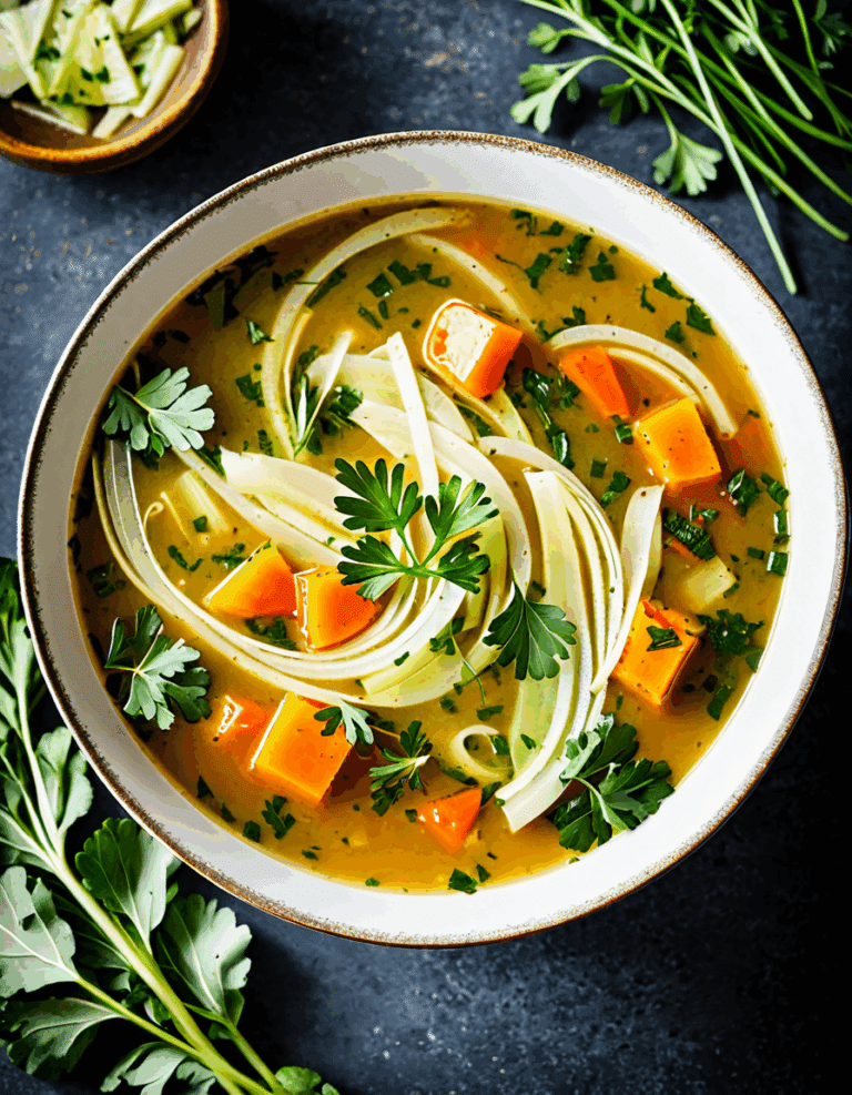 and cabbage soup