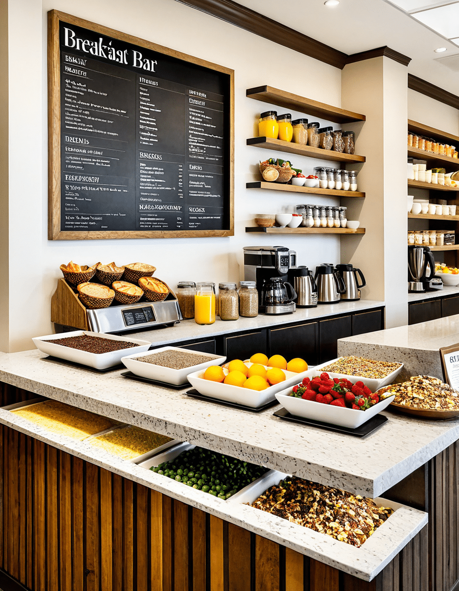 breakfast bar