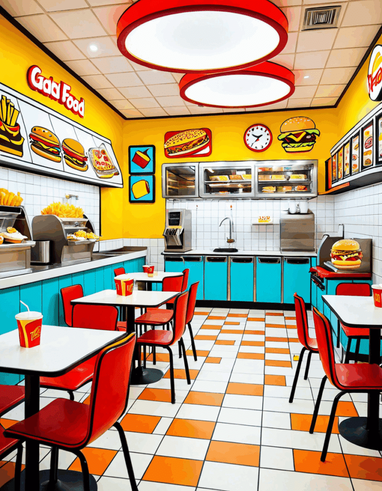 fast food restaurants