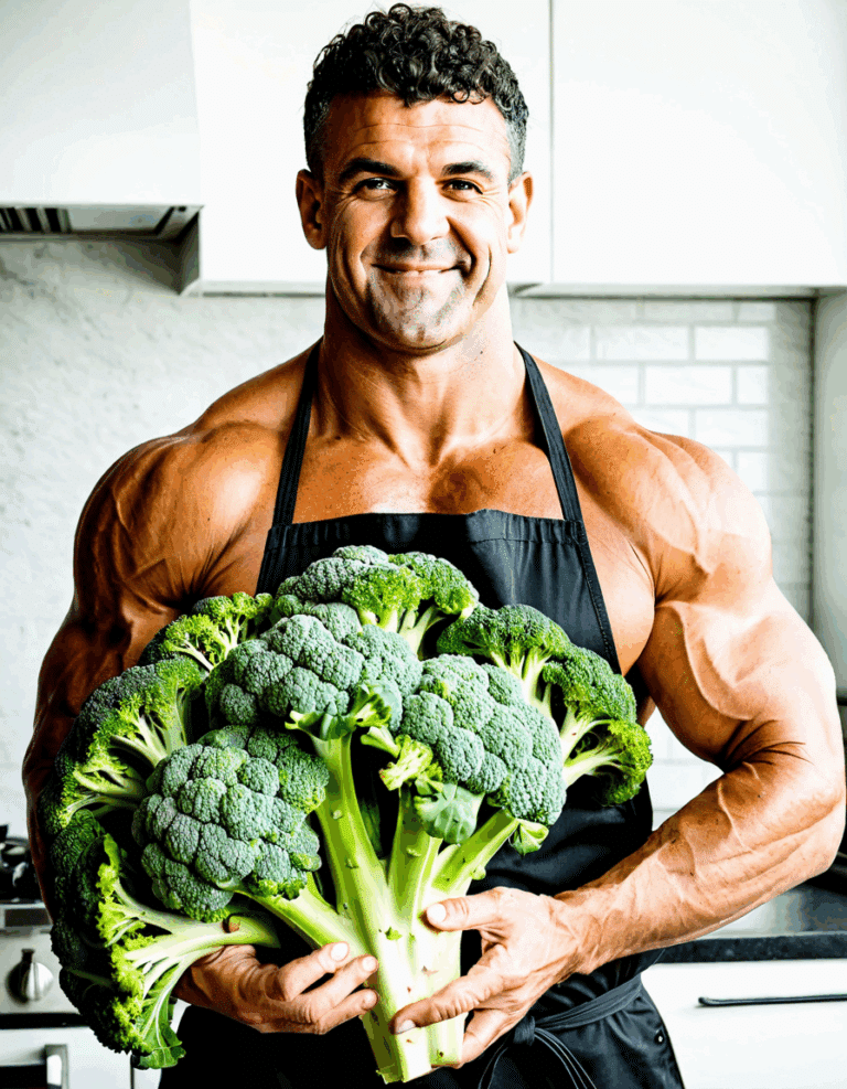 is broccoli man made