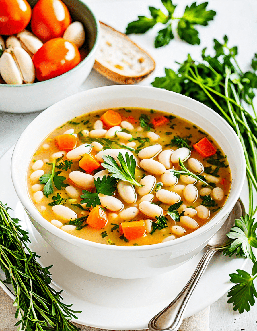 white bean soup