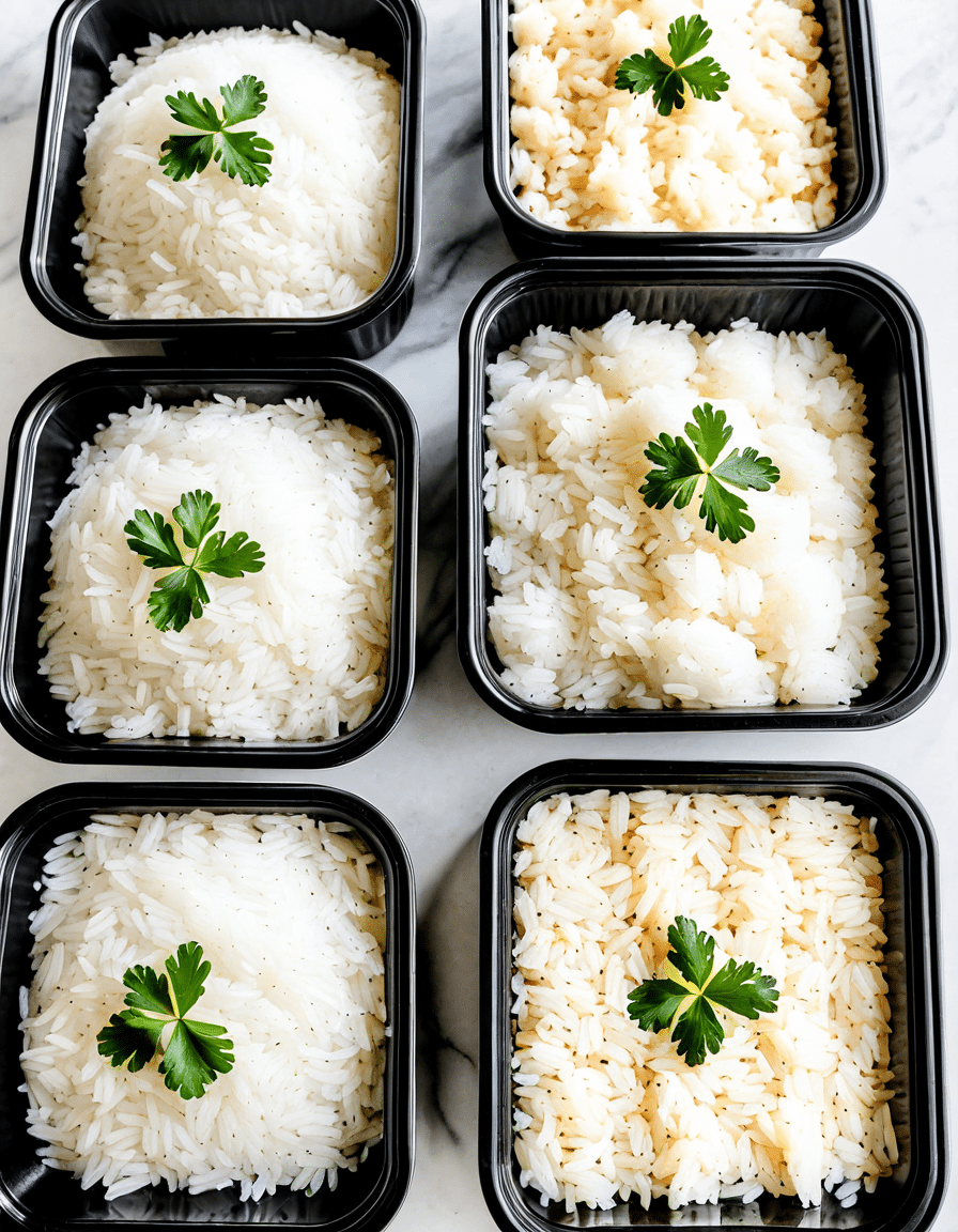 white rice calories