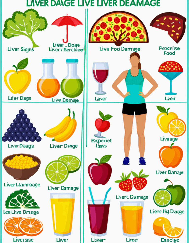 14 signs liver damage