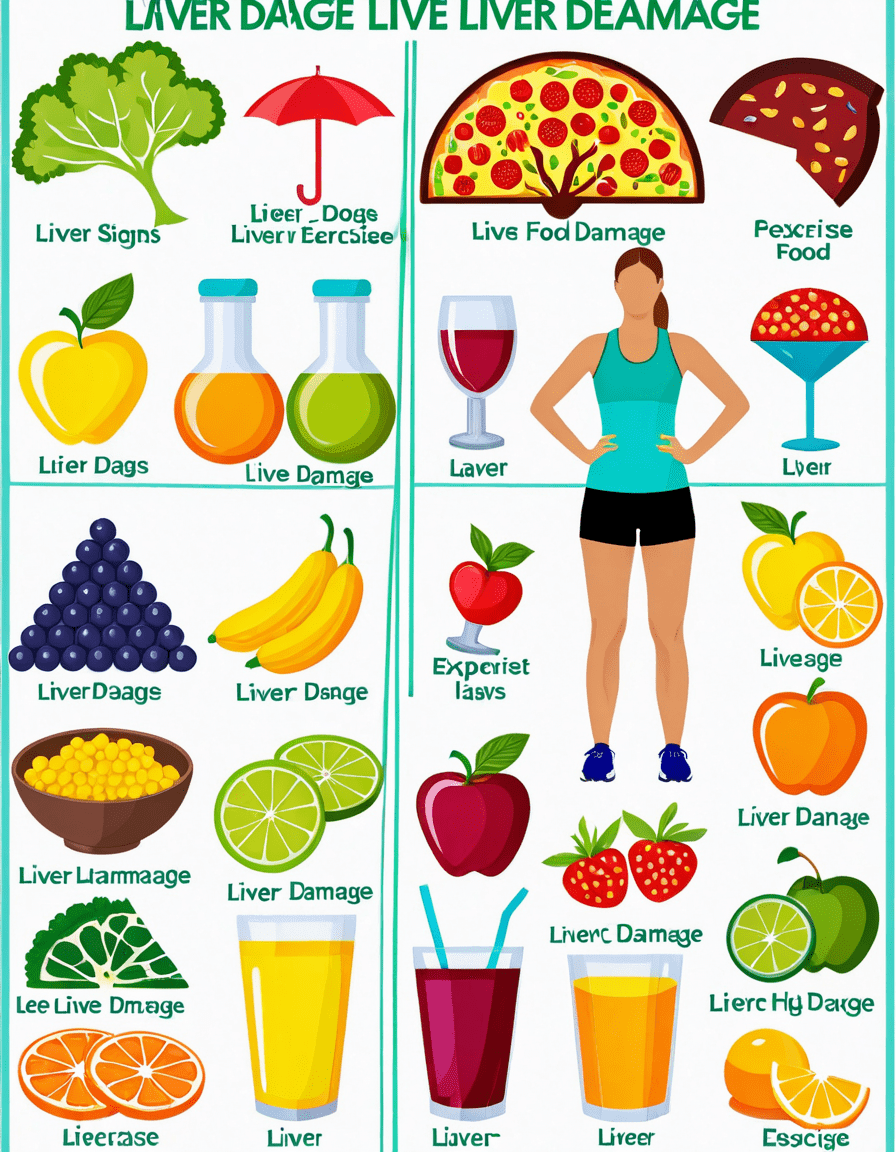 14 signs liver damage