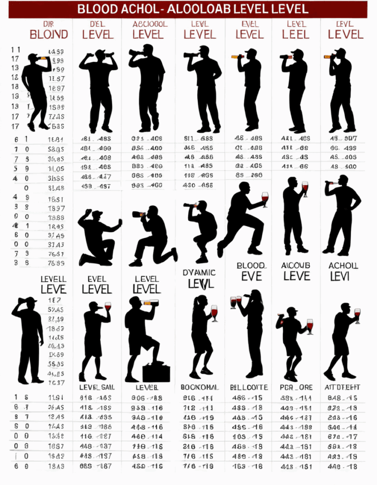 blood alcohol level chart