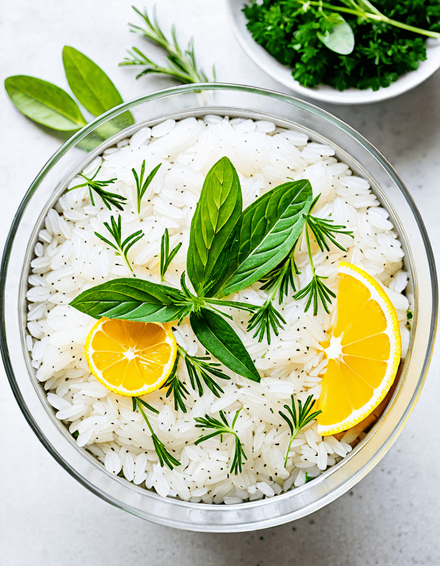 rice water